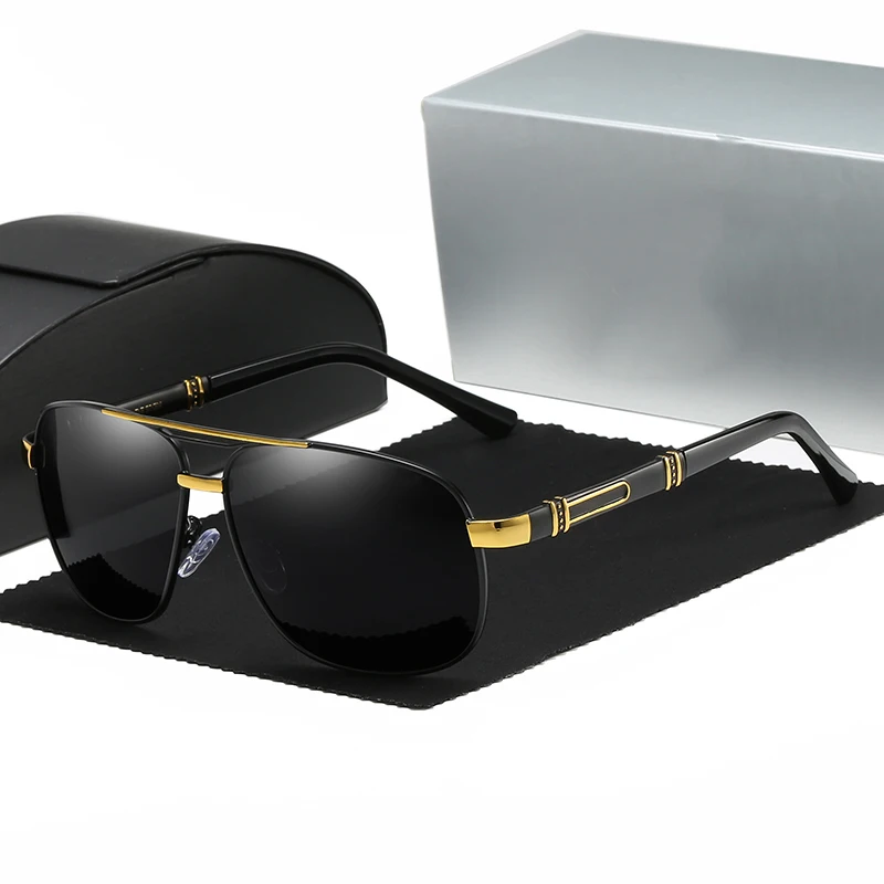 

Sunglasses Men Polarized Driving Coating Sun Glasses For Men Luxury Brand Designer Square Eyewear UV400 Lunette De Soleil Homme