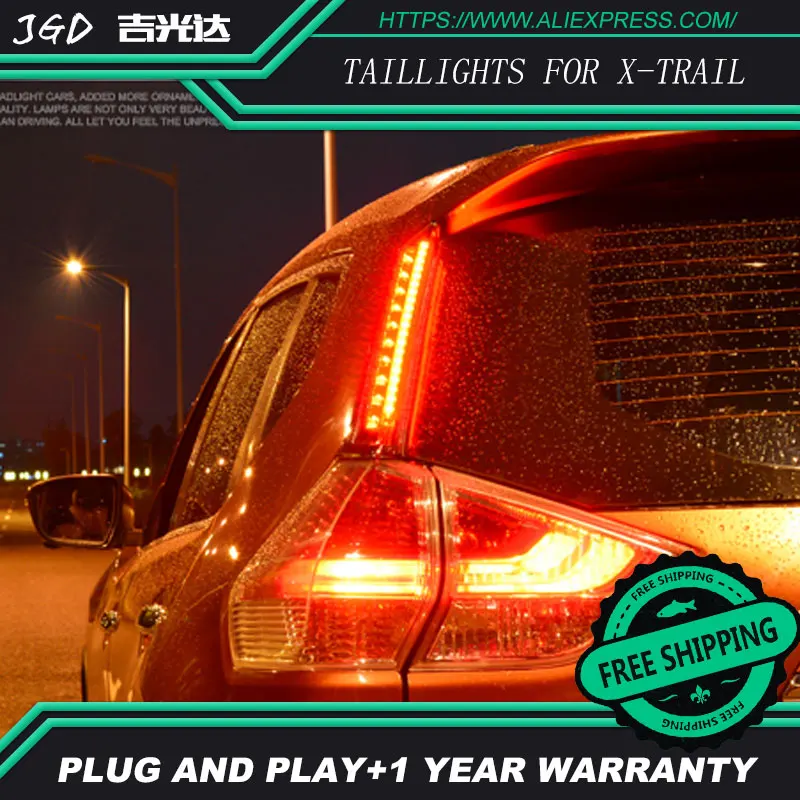 Задние фонари светодиодный Nissan X Trail 2014 2015 2016|light for|tail lightled tail lamp |