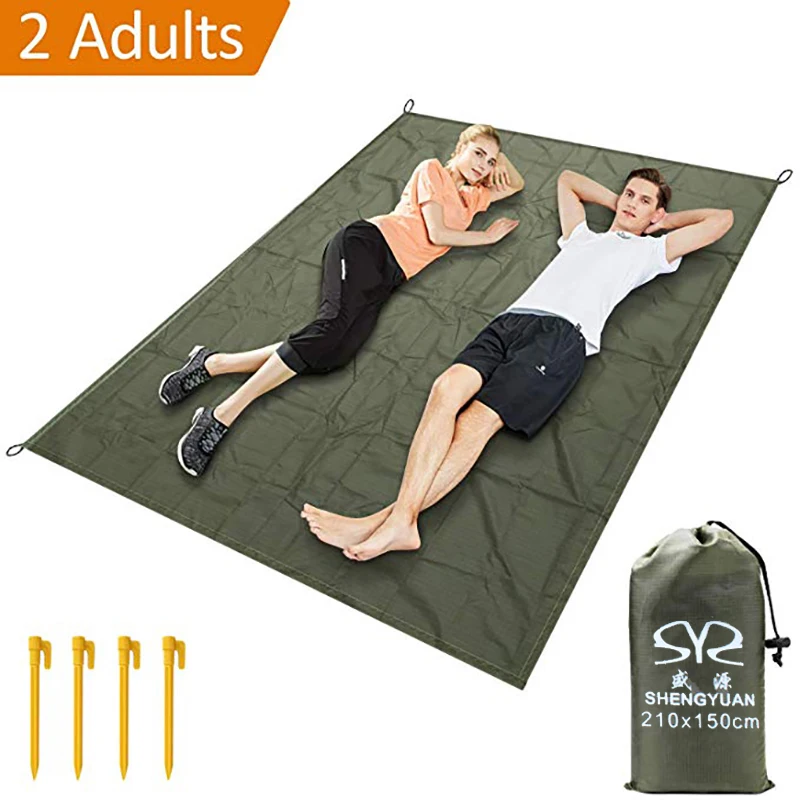 Портативный складной Сверхлегкий карманный коврик для кемпинга сна пикника