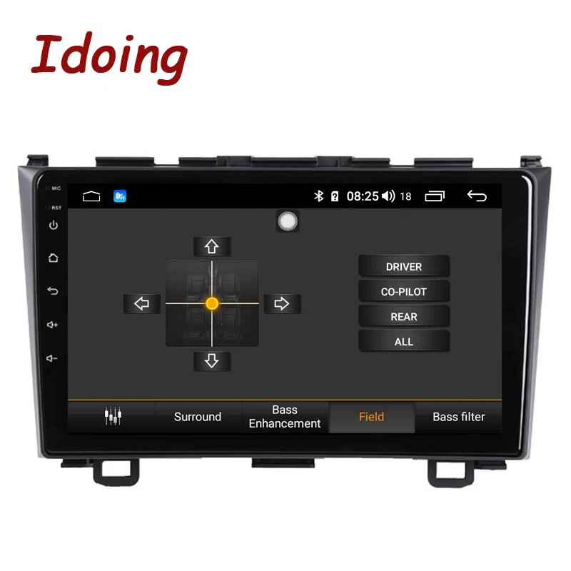Standard Idoing " 2.5D автомобильный Радио Мультимедиа Видео плеер для Honda CRV CR-V 3 RE 2006-2012 навигация gps Android 8,1 No 2din 2 din dvd - Цвет: Standard