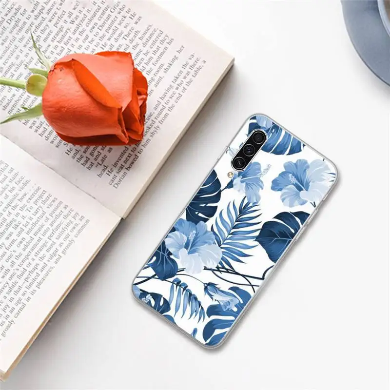

Art vintage leaf plant shell Phone Case For Samsung A S M Note 9 10 20 fe 21 71 30 ultra plus 5g 11 31 51 s