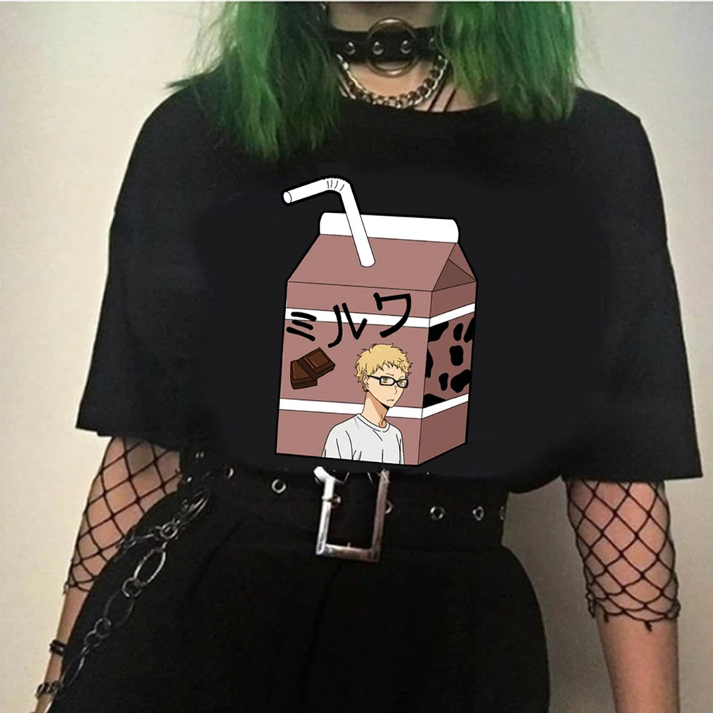 

Men Women T-shirt Tops High School T-shirt Fitted Soft Anime Manga Tee Shirt Clothes