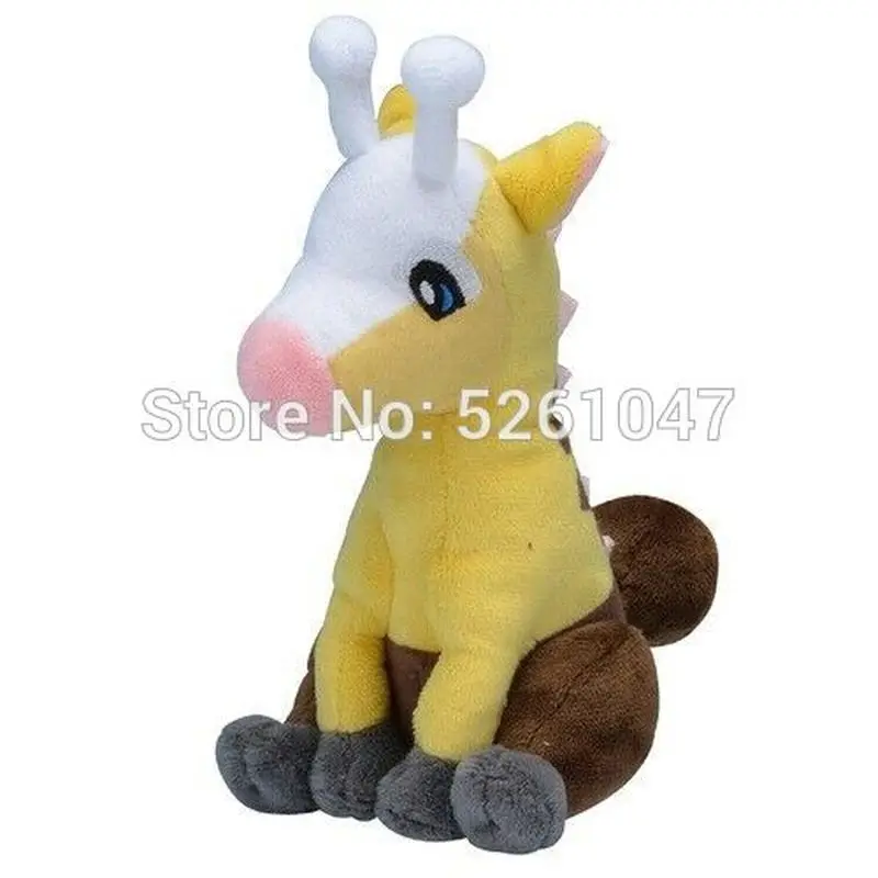 Оригинальная плюшевая кукла Girafarig мягкие игрушки животные милая фигурка 14 см