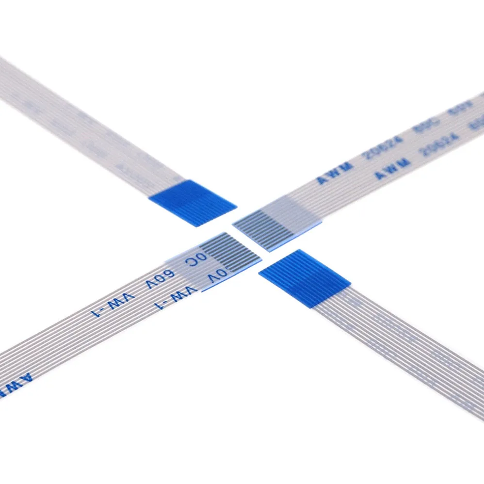 10 шт. Гибкий плоский кабель FFC/FPC 12 PIN 0 5 мм Шаг те же стороны длина 100 150 200 250 300 400 450 500