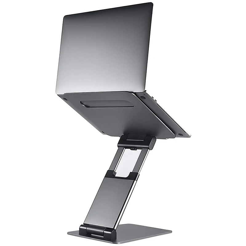

Ergonomic Laptop Stand for Desk,Adjustable Height Up to 20 Inch,Laptop Riser Computer Stand for Laptops 10-17 Inches