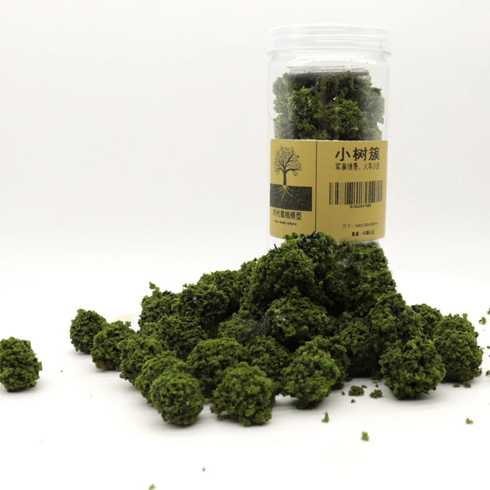 50 шт. кластерная модель для деревьев пейзаж материал поезда песочный стол