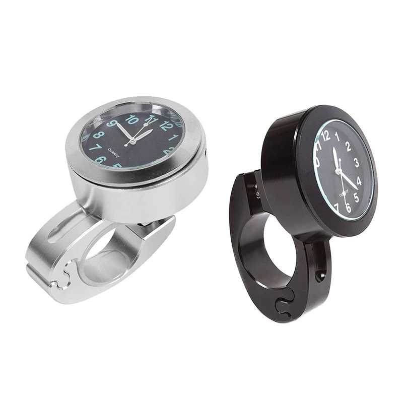 Мини часы с креплением на руль мотоцикла цифровые циферблатом измеритель