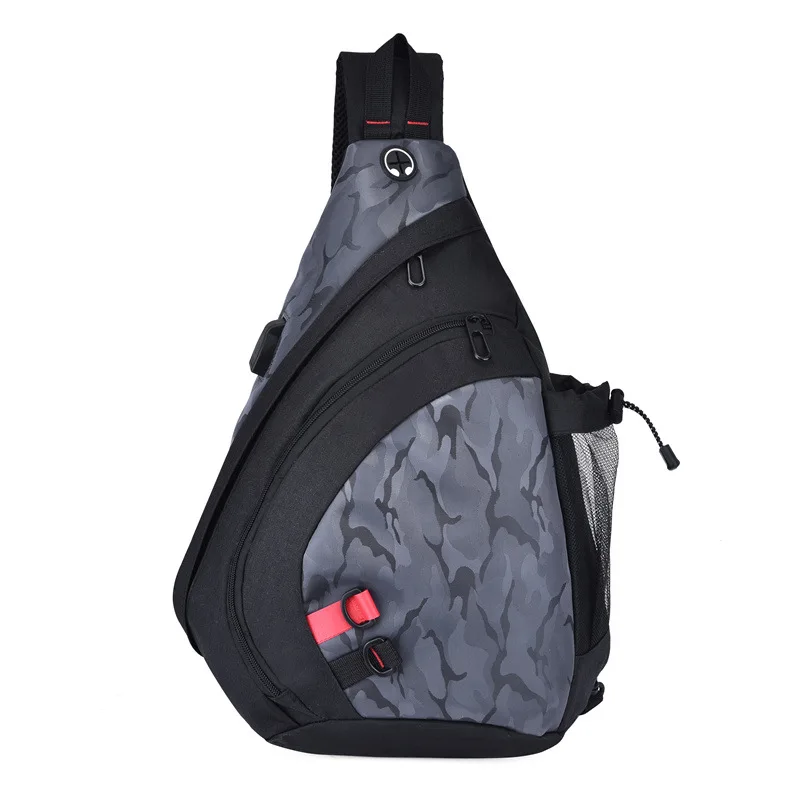 Мужская нагрудная сумка трендовая спортивная сумка-мессенджер повседневная