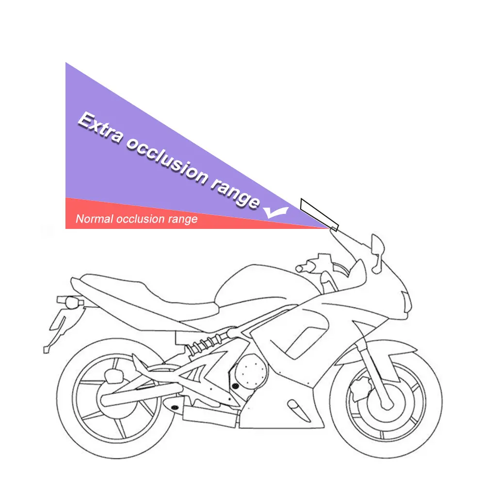 Запчасти для мотоциклов регулируемая защелка расширитель лобового стекла