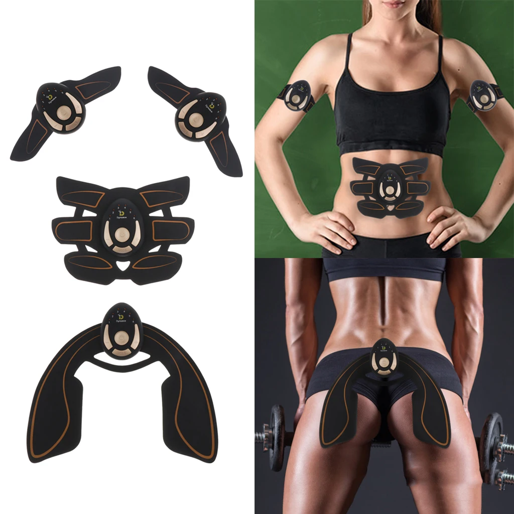 

Electric Muscle Stimulator Smart AB Abdominal Trainer Hip Butt Toner Shaper