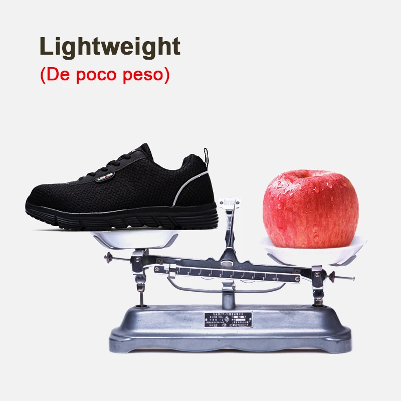 DYKHMILY/Рабочая безопасная обувь со стальным носком для женщин нескользящие