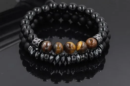 8 мм 2 шт./лот hg3 Золото Серебро Медь cz Циркон кубический цирконий эластичный Агат