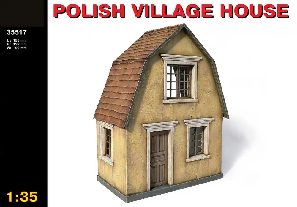 

Сборная модель здания 35517 1/35 Польский деревенский дом