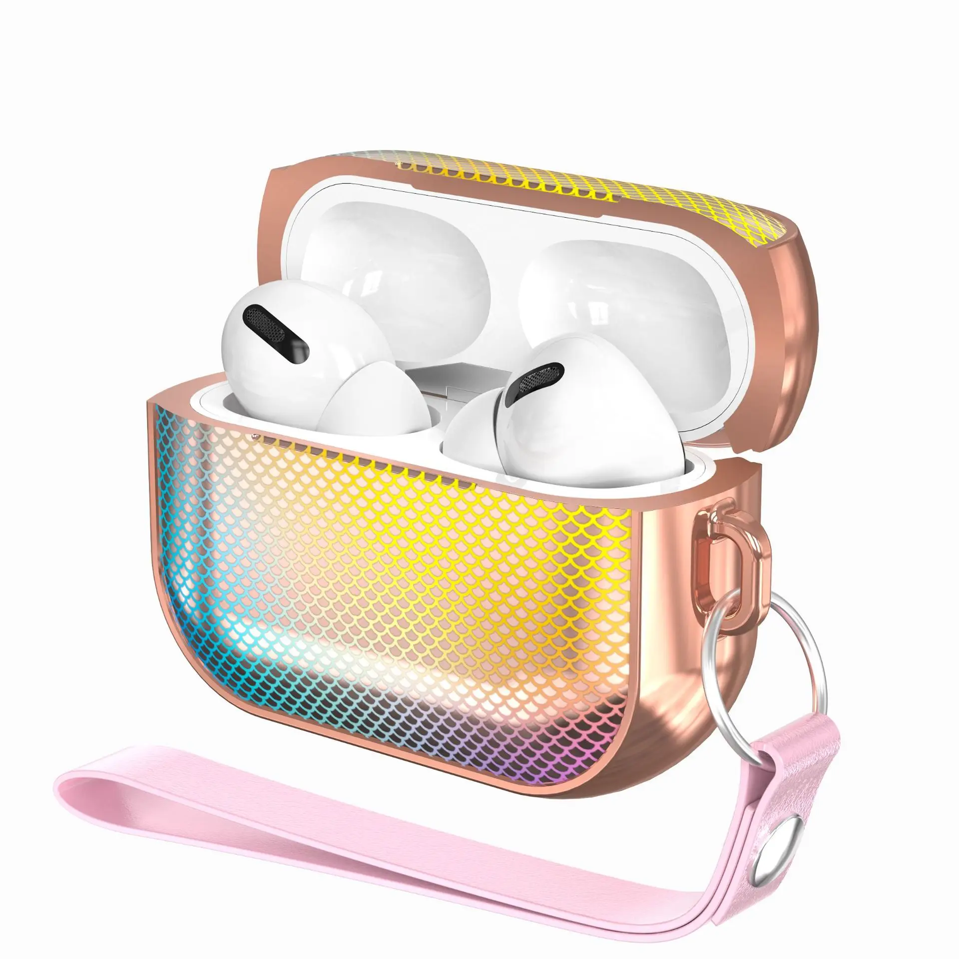 

Suitable for Apple airpods Pro3 generation earphone tpu pattern printing protective cover