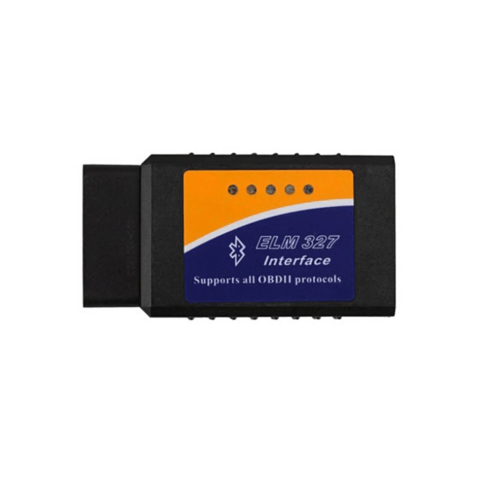 Автомобильный сканер интерфейса для внутренней диагностики ELM327 Bluetooth V2.1 OBD2 Android