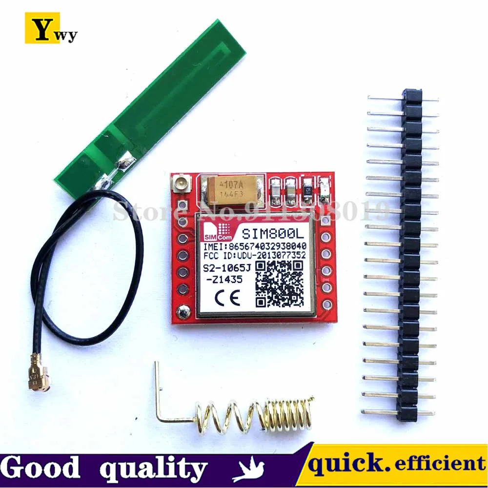 SIM800L GPRS GSM модуль Micro SIM карта ядро четырехдиапазонный TTL последовательный порт