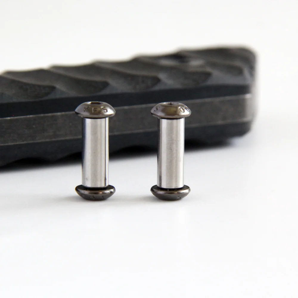 2 шт. Ручка ножа болт заклепки весы винты крепеж гайка сделай сам материал для