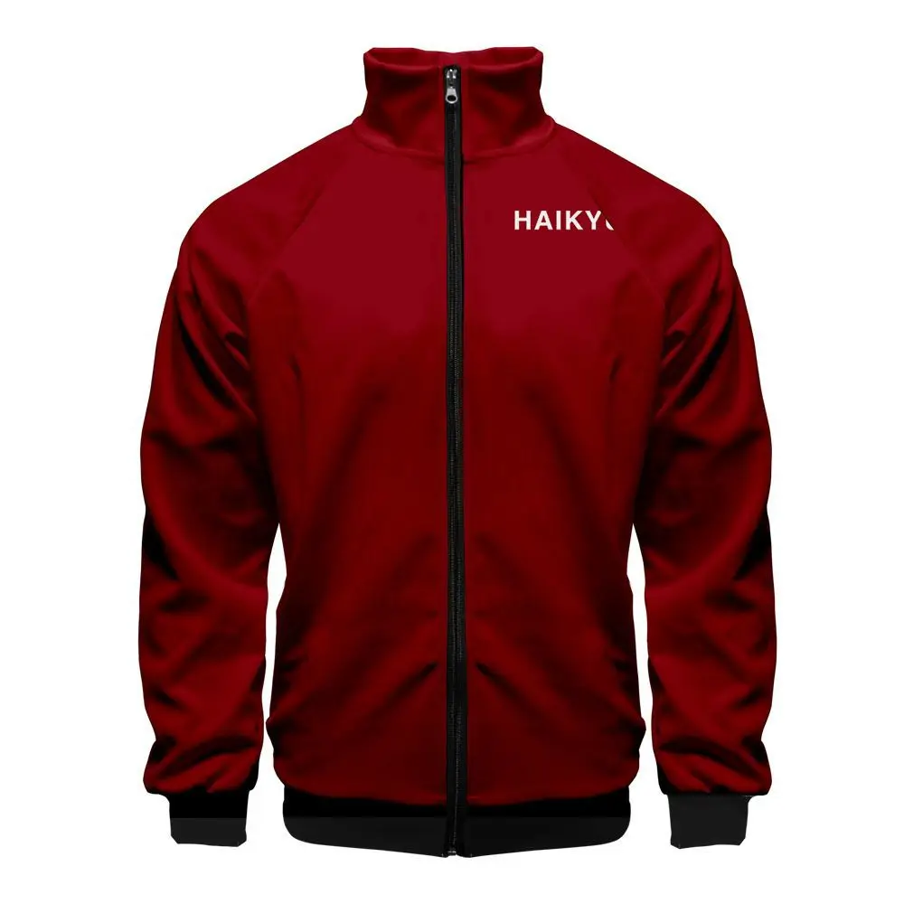 

Anime Haikyuu Cosplay Costumes Hinata Shoyo Cosplay Haikyuu 3d Print Thin Zipper Jackets Coats Sweatshirts Costume For Men CS320