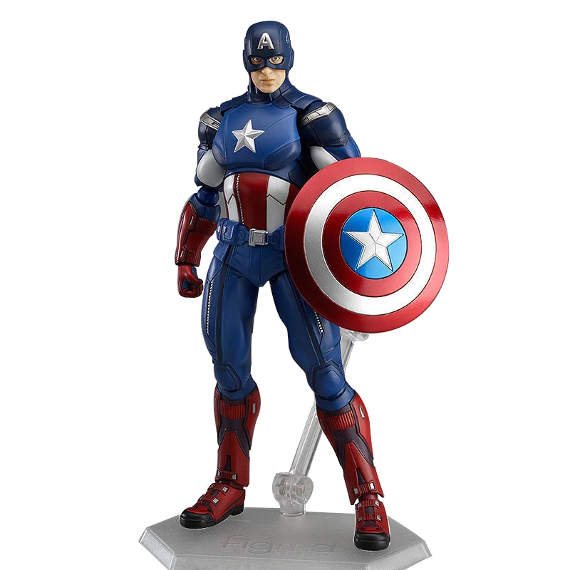 Экшн-фигурка Disney marvel Капитан Америка Стив Роджерс Мстители аниме игрушки модель