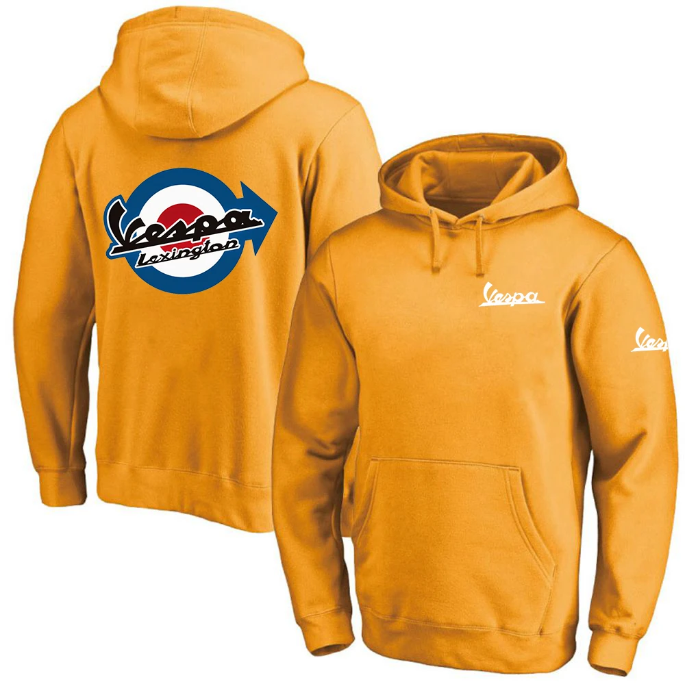 

Men Vespa Logo Hoodie Print Jackets 2021 Harajuku Zipper Sweatshirt Cotton Customize Comfortable Coats Latest Tops Clothes Men
