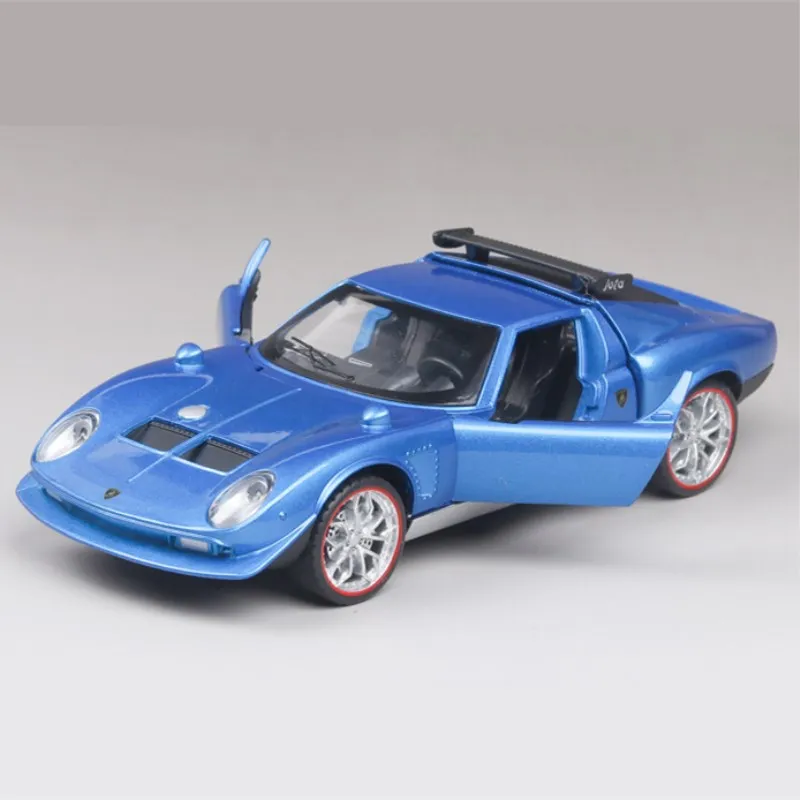 Модель игрушечного автомобиля Miura из сплава старинный автомобиль спортивный с