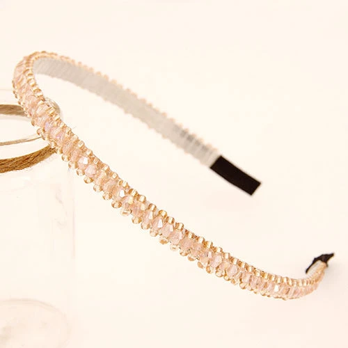 Design 1 pink Модные Кристальные повязки для волос, украшения для волос для женщин, заколки-ленты ручной работы, аксессуары для волос, новинка - Цвет: Design 1 pink