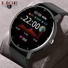 Смарт-часы LIGE 2022 для мужчин и женщин, спортивные водонепроницаемые фитнес-часы с сенсорным экраном, Bluetooth для Android IOS, женские Смарт-часы