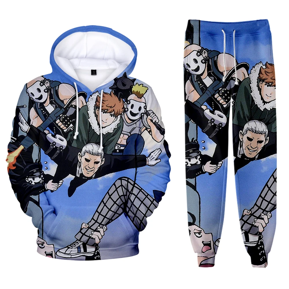 

Tenkuu Shinpan Hoodie Sportsuits Dragon Warrior Anime 3D Print Hoodie + Sweatpants Pullovers Regullar Clothing Casual Style