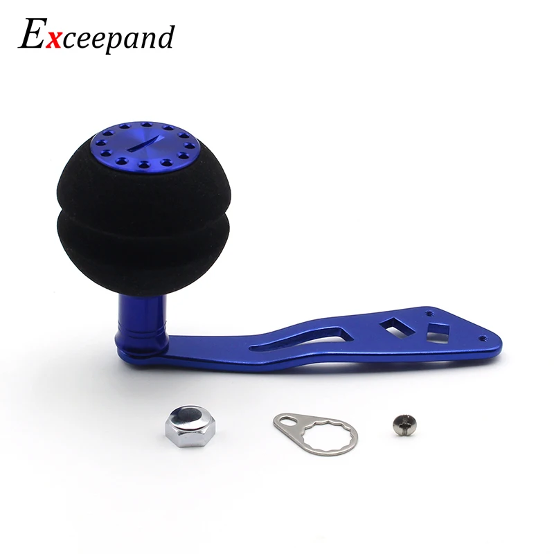 Exceepand микро джига катушка для Пресноводной рыбной ловли кран с одной ручкой ручка