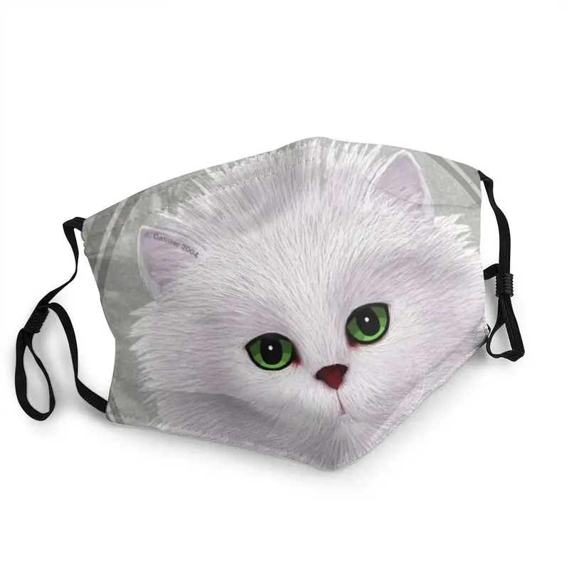 

Персидская кошка моющиеся лицевая маска для взрослых унисекс анти-дымка респиратор защитное покрытие для респиратор муфельная печь