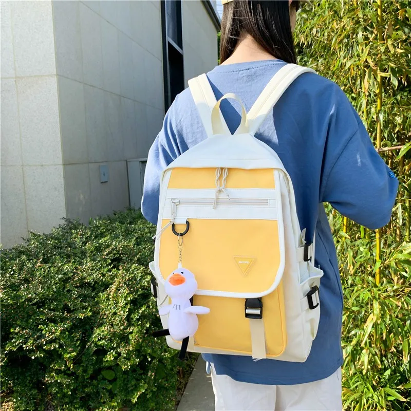 Новые рюкзаки в Корейском стиле для женщин, нейлоновые Водонепроницаемые рюкзаки для девочек, вместительные рюкзаки для отдыха на открытом...