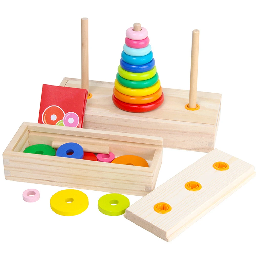 

Детские развивающие игрушки, деревянные Игрушки для раннего обучения, классические геометрические математические головоломки, игрушка дл...