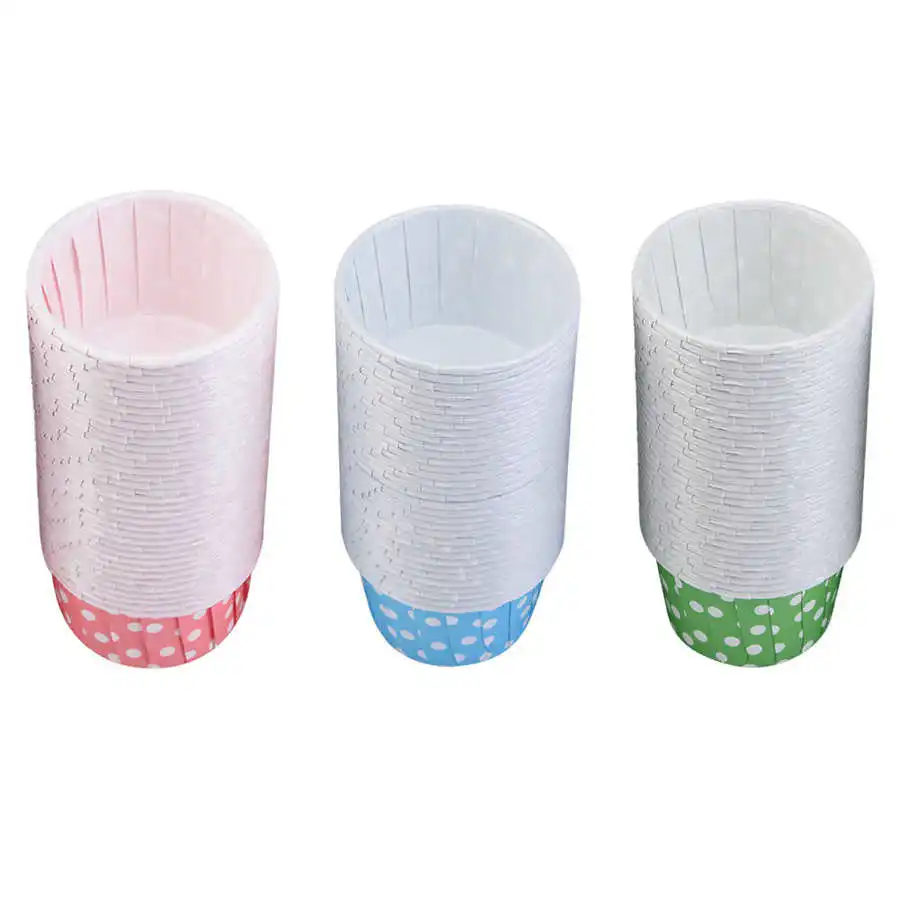 Вкладыши для маффинов форма кексов чашки тортов принадлежности выпечки бумага