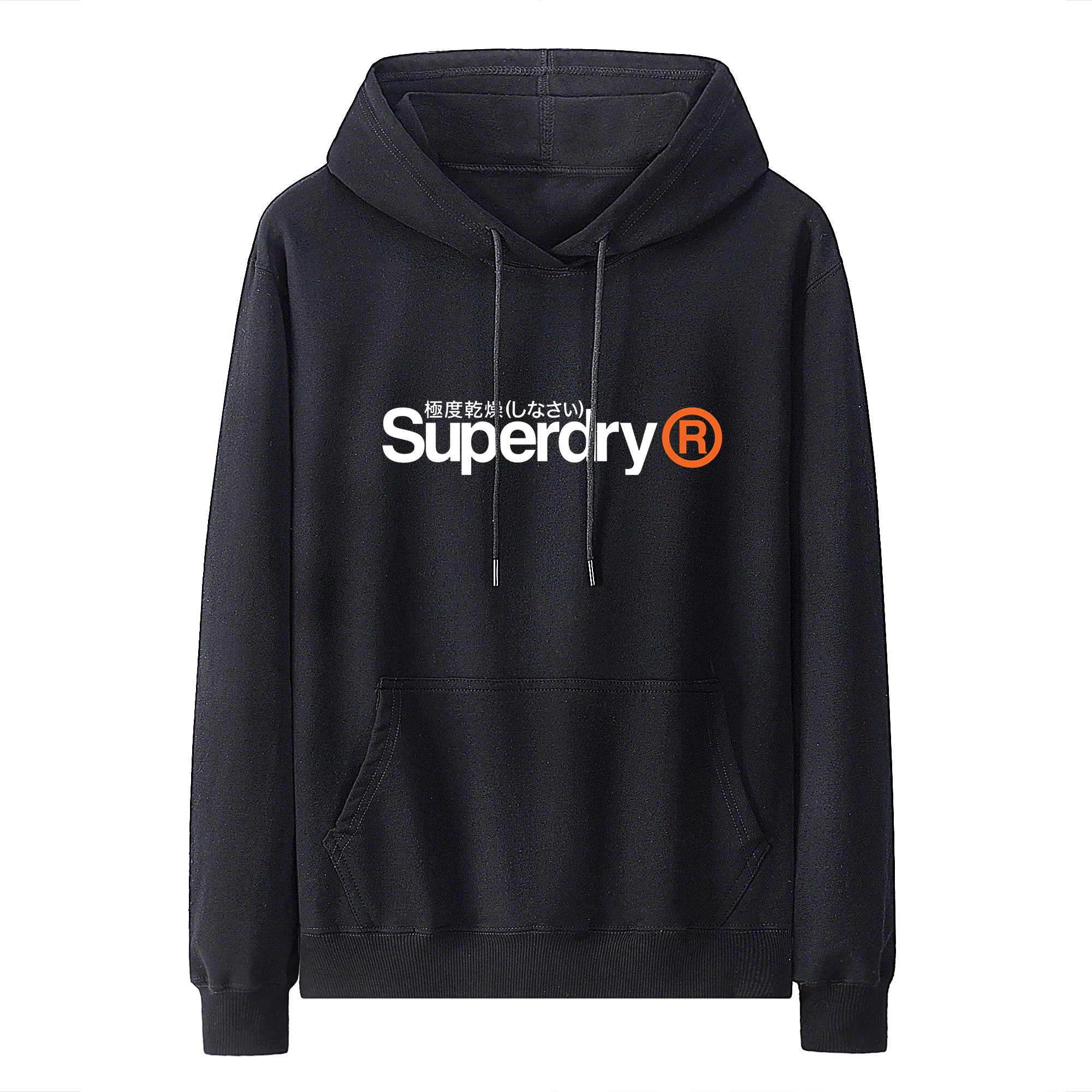 

Superdryer Fashion Men/women Hoodie Spring Autumn Pullovers Sweatshirts Solid Color
