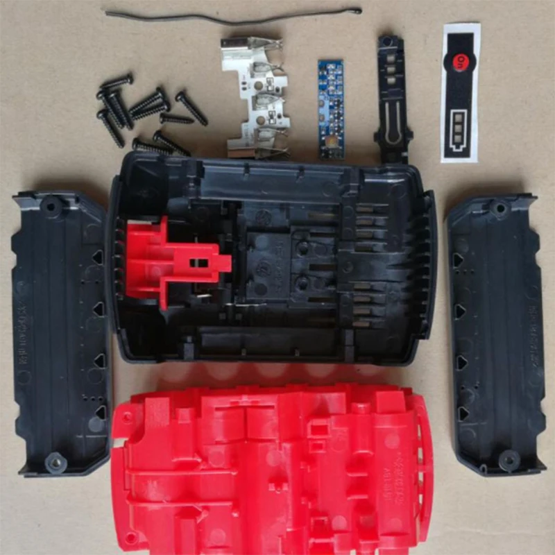 

BAT618 Battery Plastic Case PCB Circuit Board LED Indicator for 18V BAT610 BAT609G BAT618 Li-Ion Battery