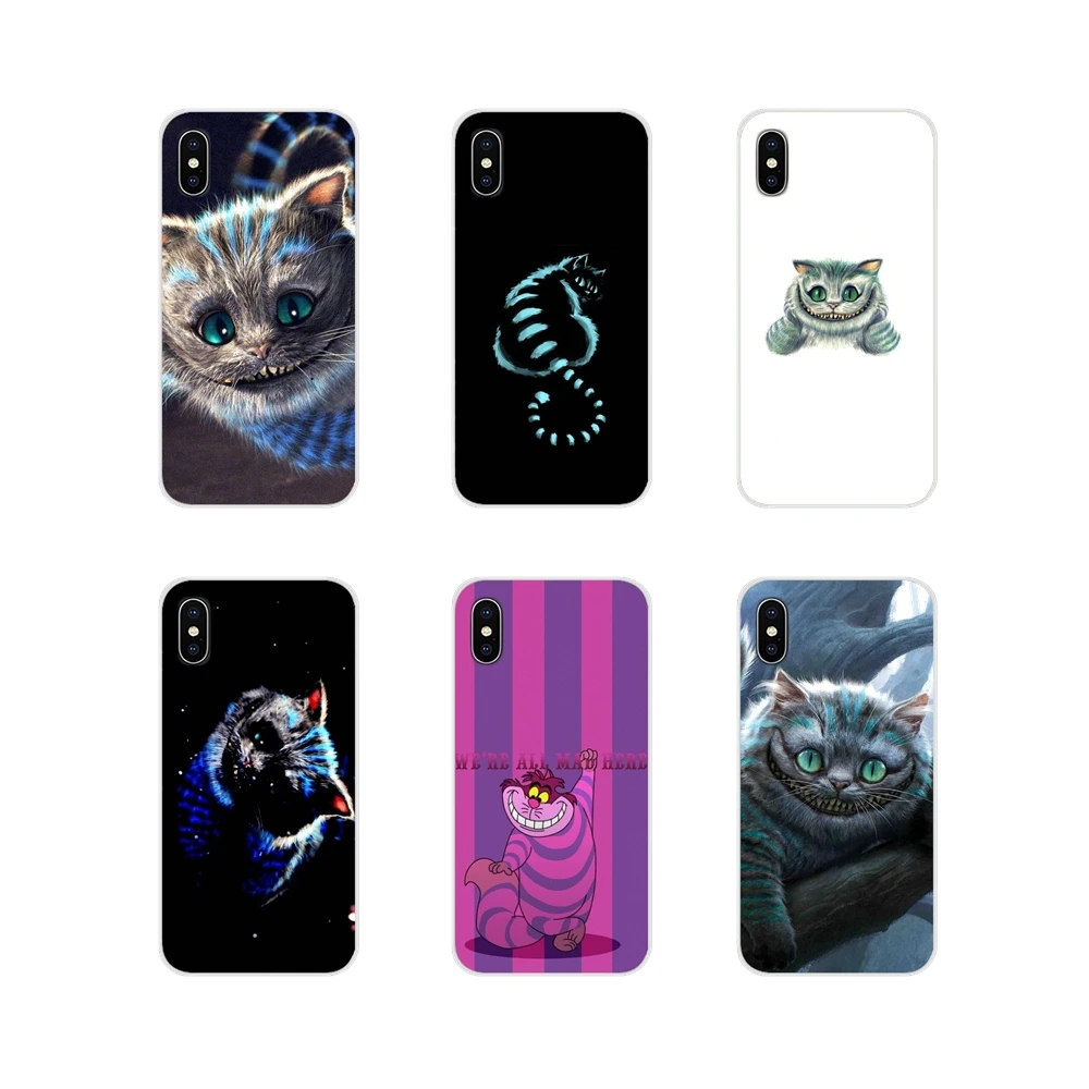 Аниме Чеширский кот Алиса в стране чудес силиконовый чехол Чехлы для Xiaomi Redmi Note 3 4