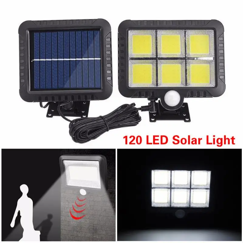 Уличный настсветильник светильник на солнечной батарее с пассивным ИК датчиком