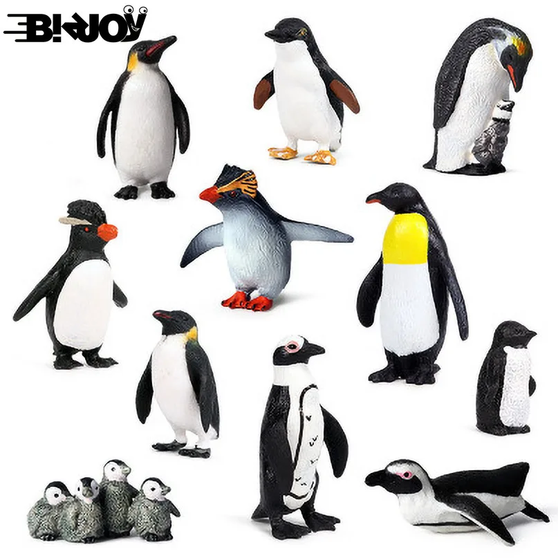 Яркие Пингвин модель симуляция дикой природы фигурку развивающие морские