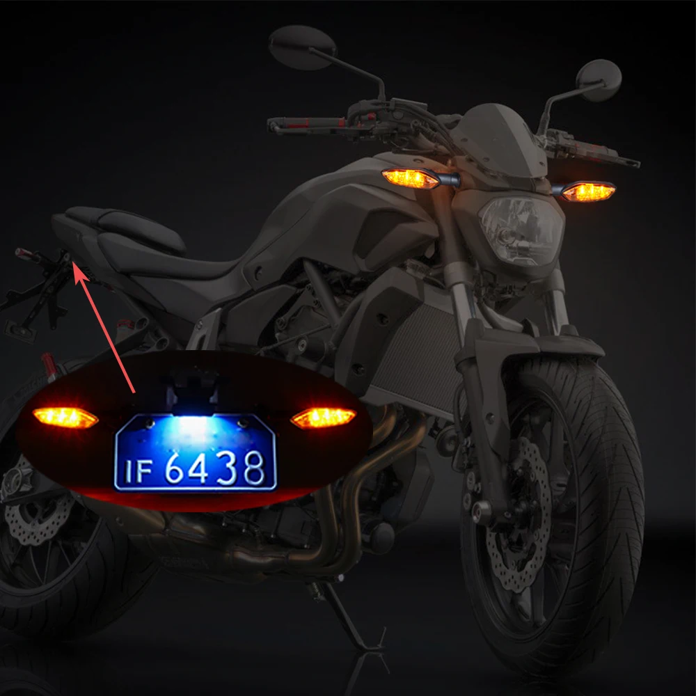 Светодиодный индикатор указателя поворота для мотоцикла YAMAHA MT 03 07 09 2014 2018 2019| |