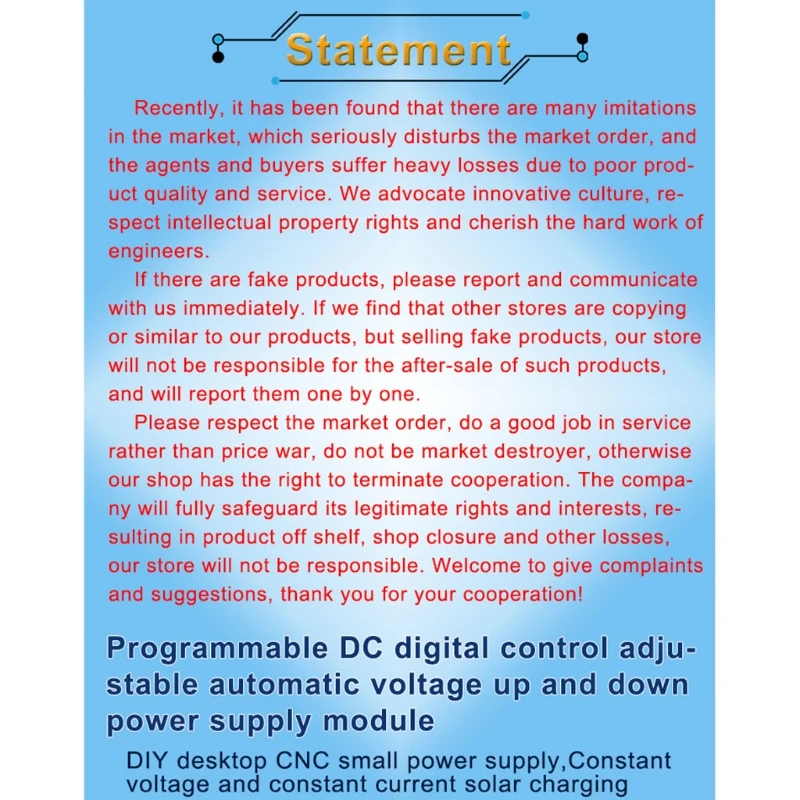 

DC DC Buck-Boost Converter CC CV 0.6-36V 5A 80W Adjustable Regulate Power Supply