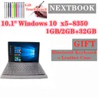 Планшет NX16A на Windows 10, четыре ядра, экран 10,1 дюйма, 2 ГБ + 32 ГБ