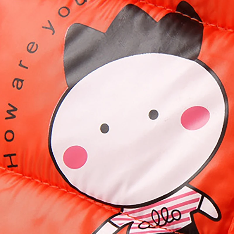 Зимняя куртка для маленьких девочек и мальчиков плотная с капюшоном