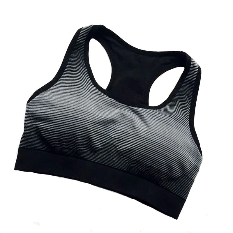 Спортивный бюстгальтер Высокая Растяжка дышащий Топ Фитнес Женский Мягкий Для