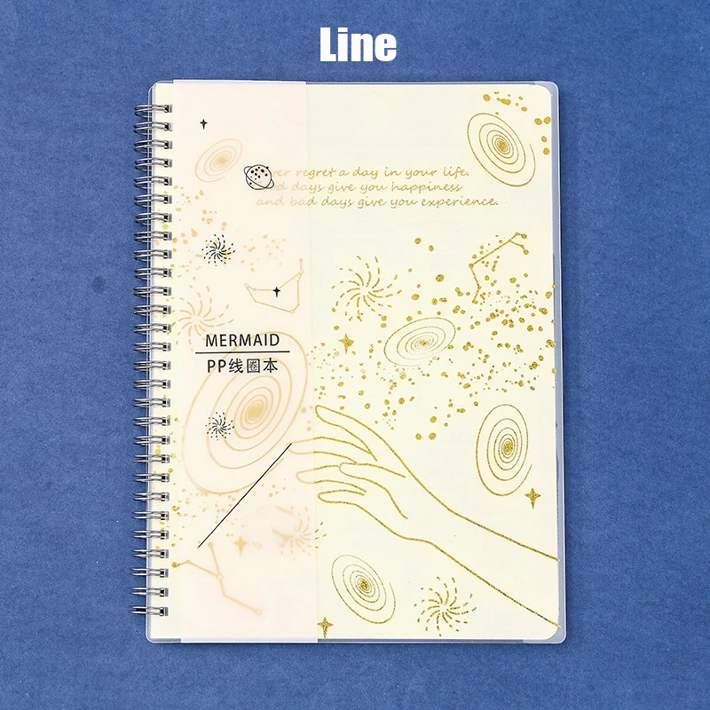 Bullet Journal Diary A5 notebook PP Hardcover Grid Line Drawing Planner Agenda школьные принадлежности закрепленный блокнот D30 - Цвет: 03
