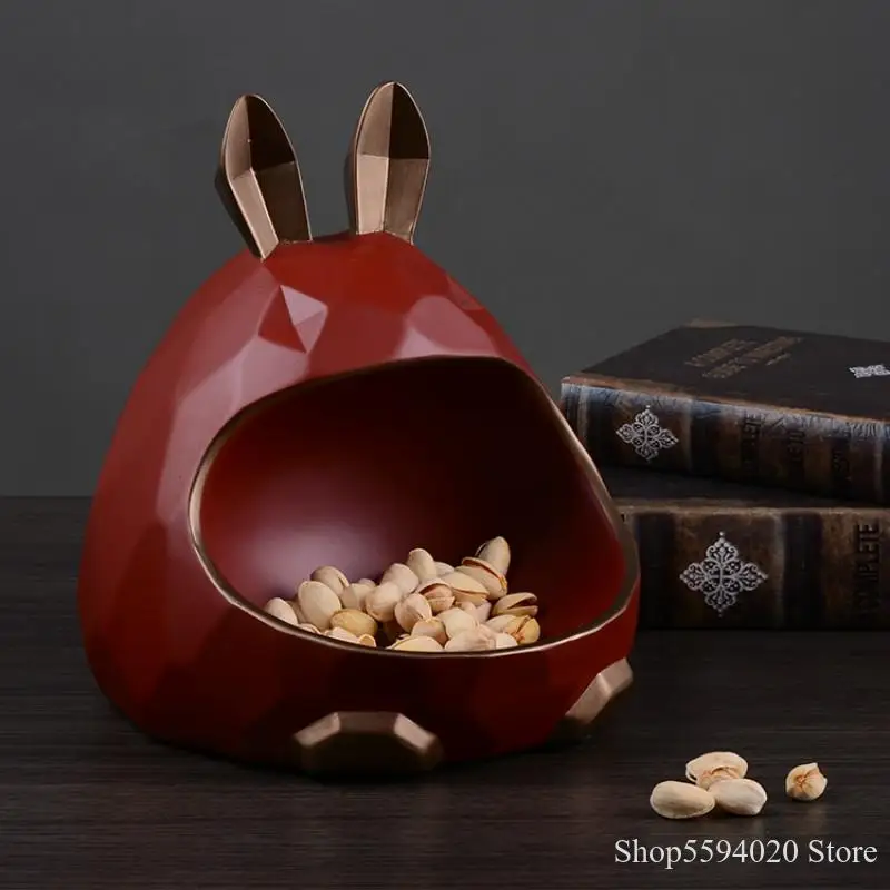 

American Dry Fruit Tray Living Room Creative Household Candy Tray Creative Individual Lovely Home Storage Box Nordic Swing