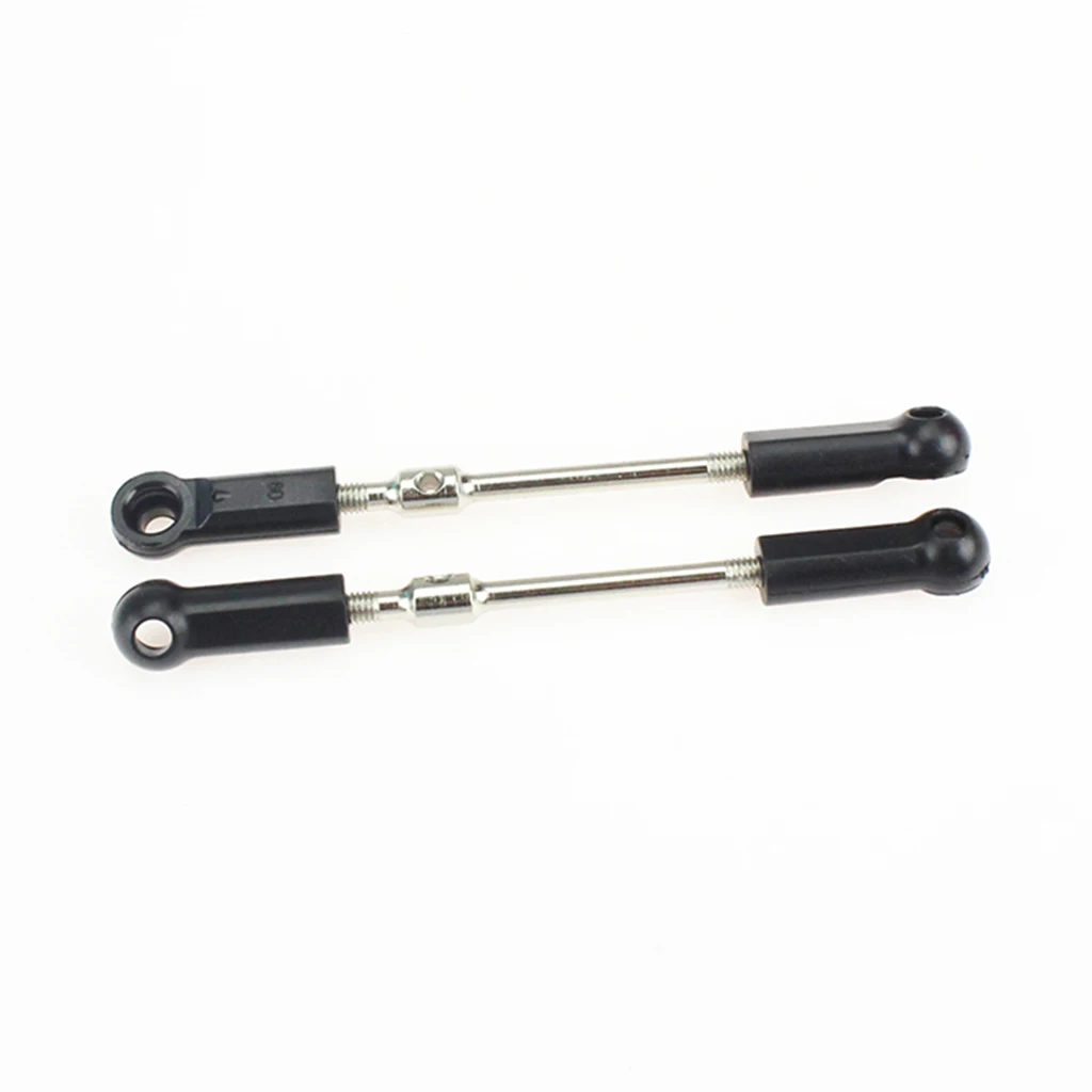 

2pcs Aluminum Rod Link Linkage Links Set for WLtoys 104001 1/10 RC Crawler Car