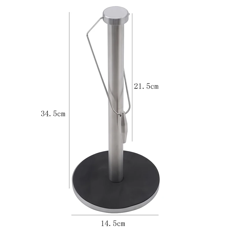 

2021 Paper Towel Holder Stainless Steel Paper Towel Holder With Non-Slip Mat Fits Standard Rolls For Kitchen Counte