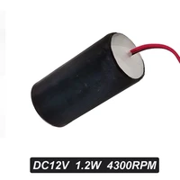 r260 vibration motor dc12v 4300rpm diy vacuum cleaner cylindrical waterproof motor frog feeder massager