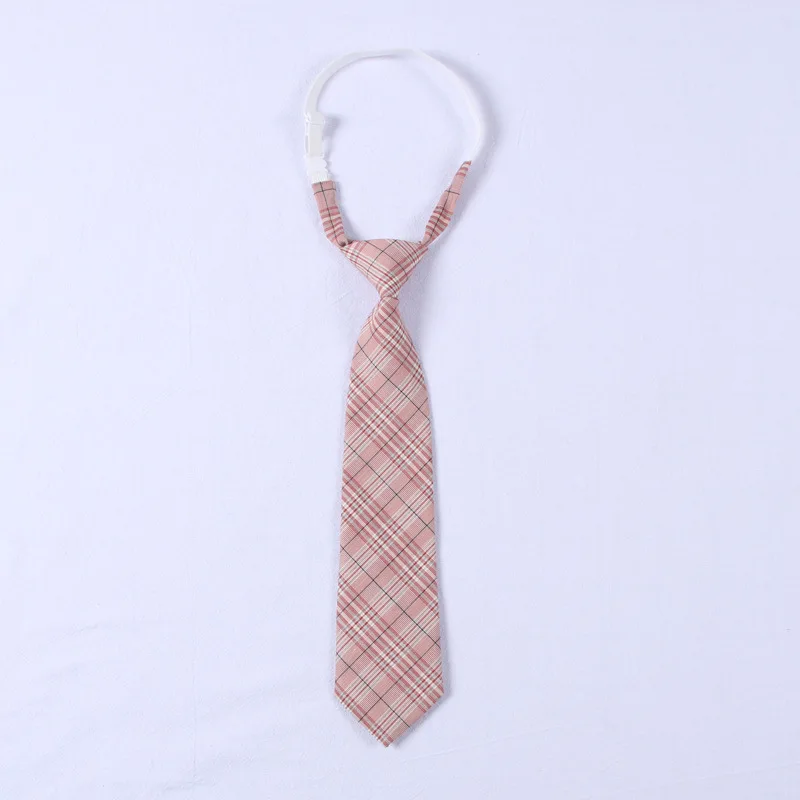 10 цветов регулируемый женщины галстуки девушка узкий галстук ДжК школьная форма аксессуары студенты одежда клетчатый галстук на.