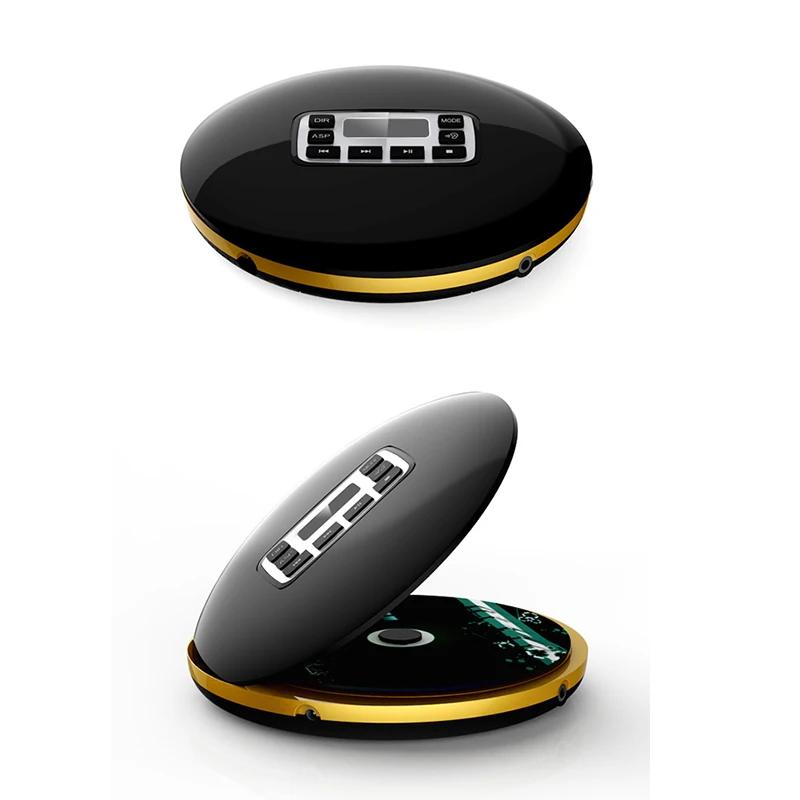 Портативный CD-плеер HOTT с ЖК-разъемом для наушников противоскользящий